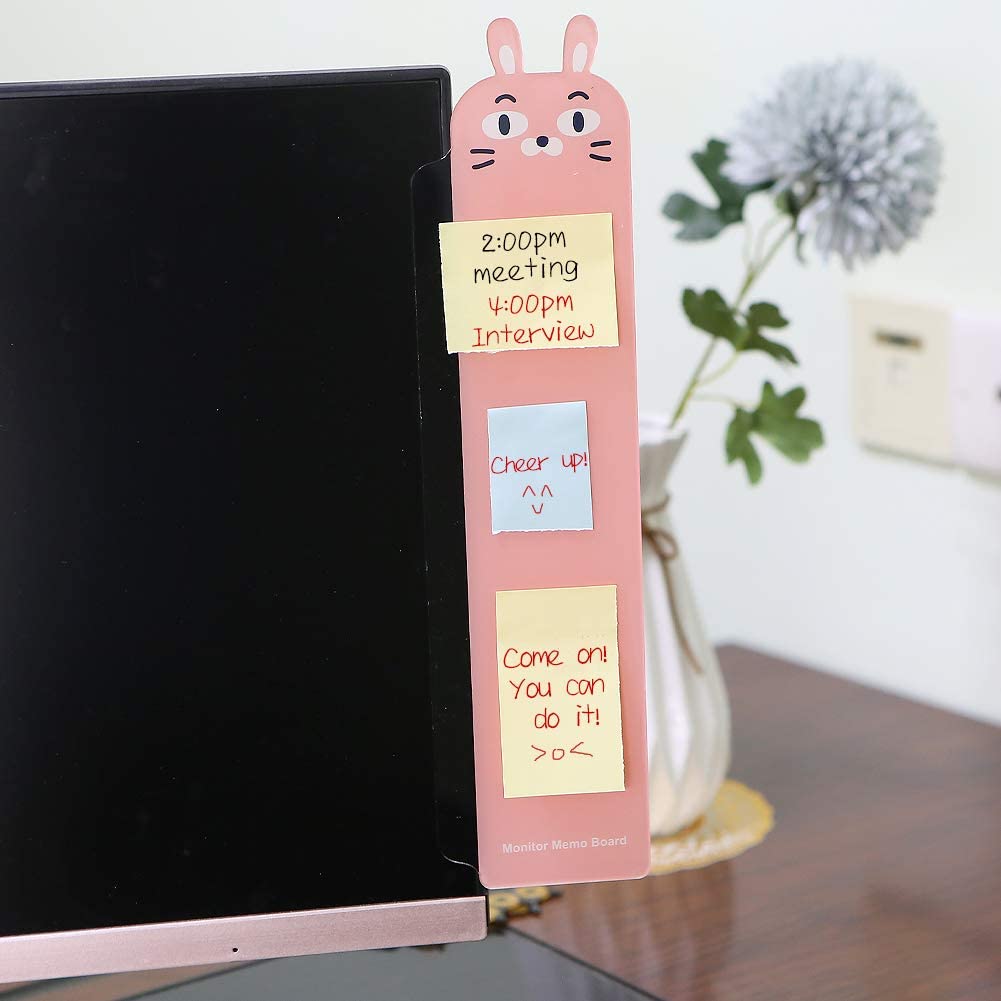 STICKEY MONITOR MEMO BOARD. لوح ملاحظات لشاشة الكمبيوتر